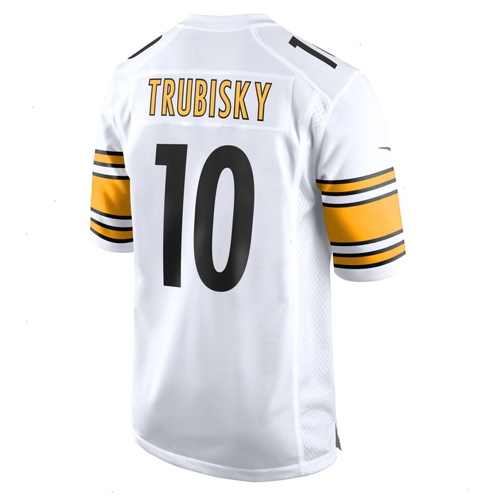 Mitchell Trubisky Pittsburgh Steelers Nike Game Player Jersey - White