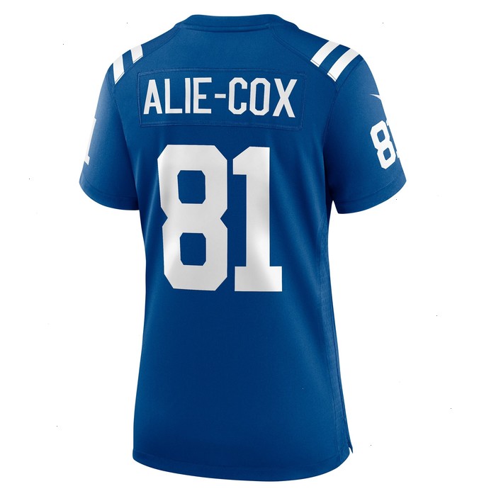 Mo Alie-Cox Indianapolis Colts Nike Women's Team Game Jersey - Royal