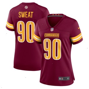 Montez Sweat Washington Commanders Nike Women's Player Game Jersey - Burgundy