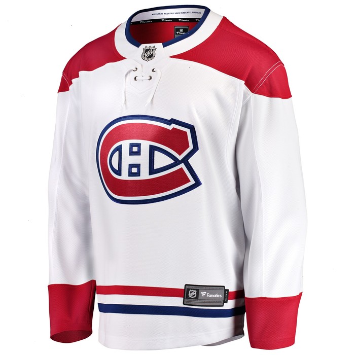 Montreal Canadiens Fanatics Branded Breakaway Away Jersey - White