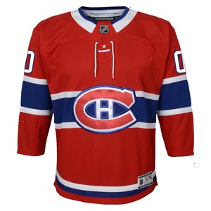 Montreal Canadiens Youth Home Premier Custom Jersey - Red