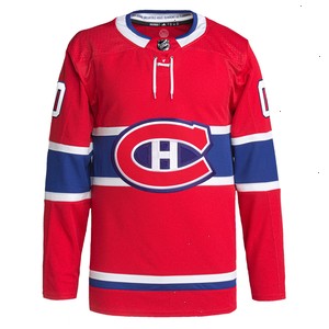 Montreal Canadiens adidas Home Primegreen Authentic Pro Custom Jersey - Red