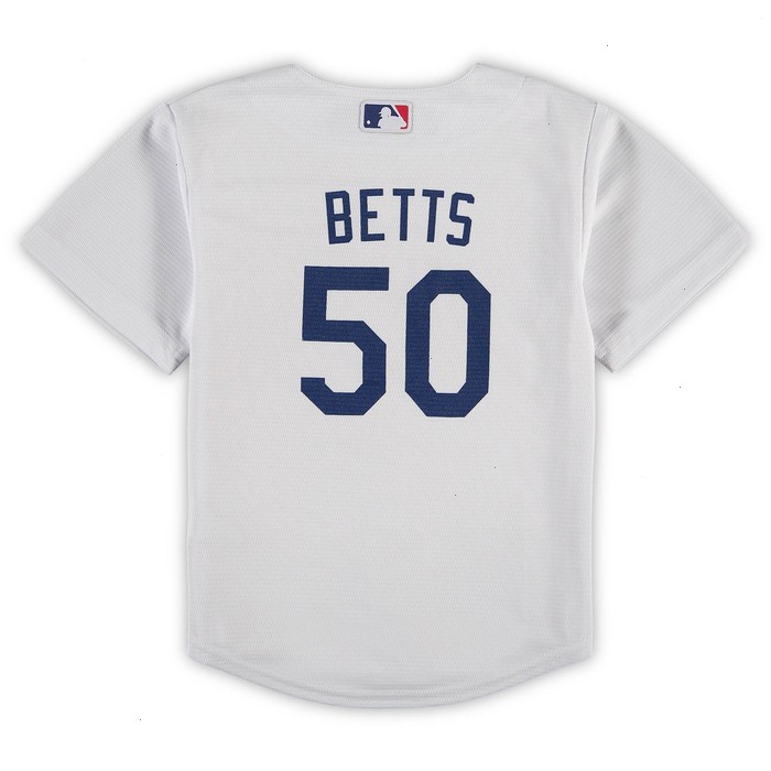 Mookie Betts Los Angeles Dodgers Nike Preschool Replica Player Jersey - White