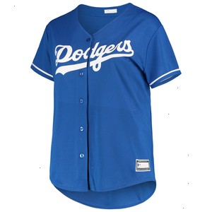 Mookie Betts Los Angeles Dodgers Women's Plus Size Replica Player Jersey - Royal