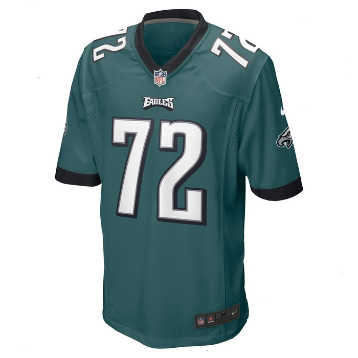 Moro Ojomo Philadelphia Eagles Nike Team Game Jersey - Midnight Green