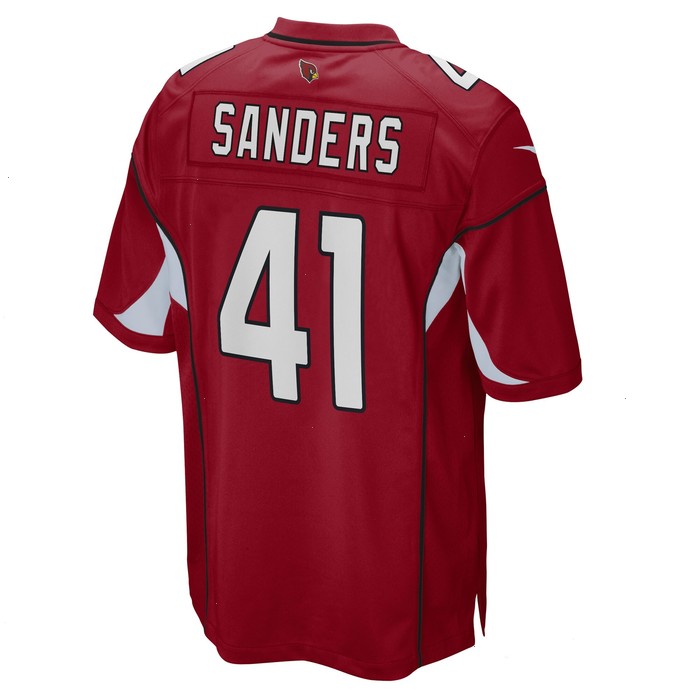 Myjai Sanders Arizona Cardinals Nike Game Player Jersey - Cardinal