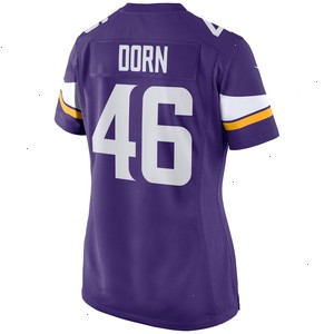 Myles Dorn Minnesota Vikings Nike Women's Game Jersey - Purple