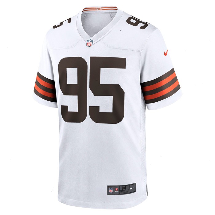 Myles Garrett Cleveland Browns Nike Away Game Jersey - White