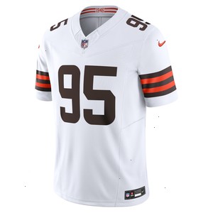 Myles Garrett Cleveland Browns Nike Vapor F.U.S.E. Limited Jersey - White