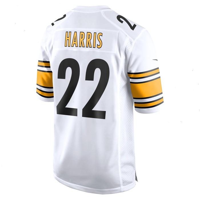 Najee Harris Pittsburgh Steelers Nike Game Jersey - White