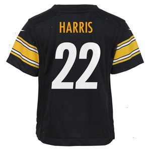 Najee Harris Pittsburgh Steelers Nike Toddler Game Jersey - Black