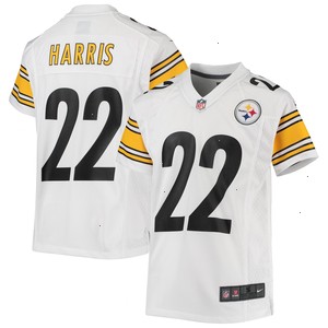 Najee Harris Pittsburgh Steelers Nike Youth Game Jersey - White