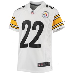 Najee Harris Pittsburgh Steelers Nike Youth Game Jersey - White