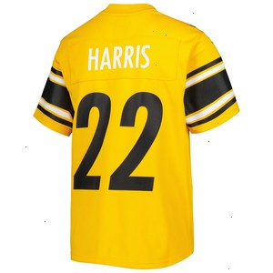 Najee Harris Pittsburgh Steelers Nike Youth Inverted Game Jersey - Gold