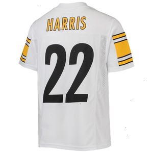 Najee Harris Pittsburgh Steelers Youth Replica Player Jersey - White