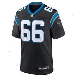 Nash Jensen Carolina Panthers Nike Team Game Jersey - Black