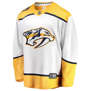 Nashville Predators Fanatics Branded Breakaway Away Jersey - White