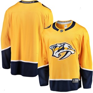 Nashville Predators Fanatics Branded Breakaway Home Jersey - Gold