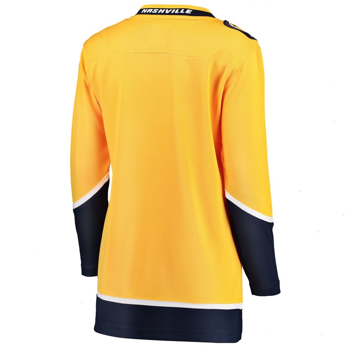 Nashville Predators Fanatics Branded Women's Breakaway Home Jersey - Yellow