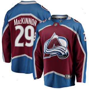 Nathan MacKinnon Colorado Avalanche Fanatics Branded Breakaway Player Jersey - Burgundy