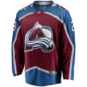 Nathan MacKinnon Colorado Avalanche Fanatics Branded Breakaway Player Jersey - Burgundy