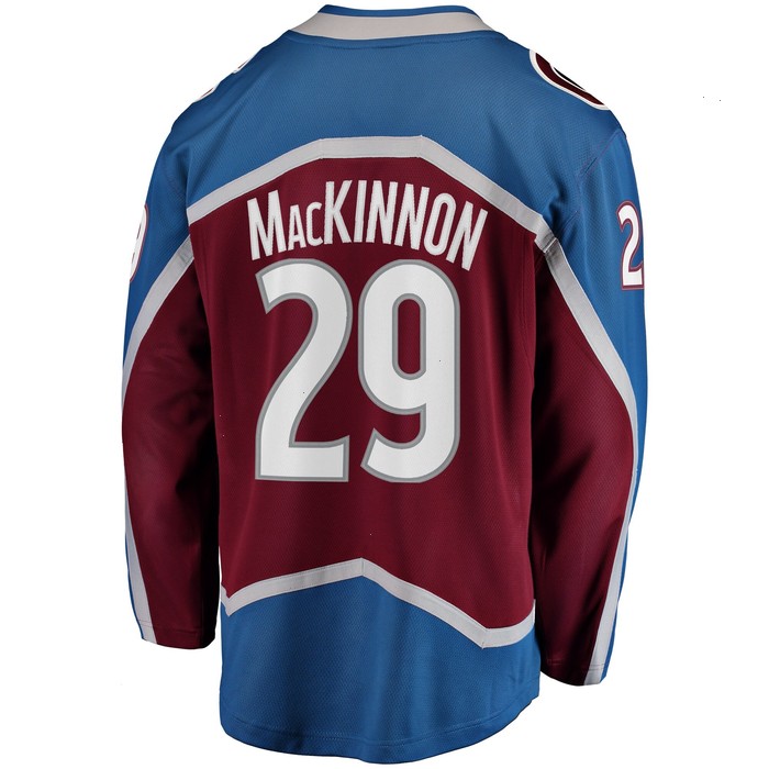 Nathan MacKinnon Colorado Avalanche Fanatics Branded Breakaway Player Jersey - Burgundy