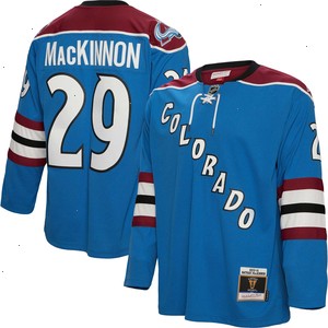 Nathan MacKinnon Colorado Avalanche Mitchell & Ness 2013/14 Blue Line Player Jersey - Blue