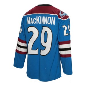 Nathan MacKinnon Colorado Avalanche Mitchell & Ness 2013/14 Blue Line Player Jersey - Blue