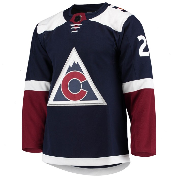 Nathan MacKinnon Colorado Avalanche adidas Alternate Primegreen Authentic Pro Player Jersey - Navy