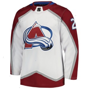 Nathan MacKinnon Colorado Avalanche adidas Away Primegreen Authentic Pro Player Jersey - White