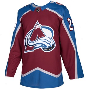 Nathan MacKinnon Colorado Avalanche adidas Home Authentic Player Jersey - Burgundy