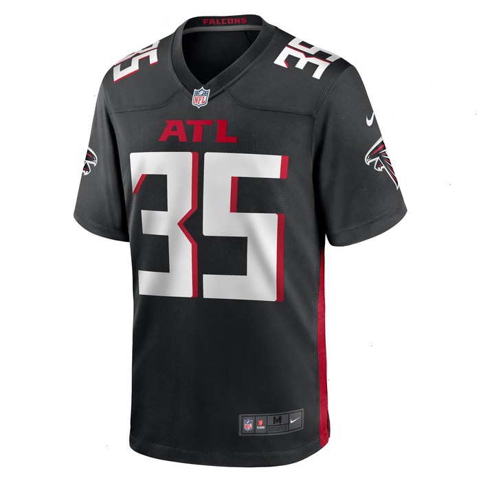 Natrone Brooks Atlanta Falcons Nike Team Game Jersey - Black