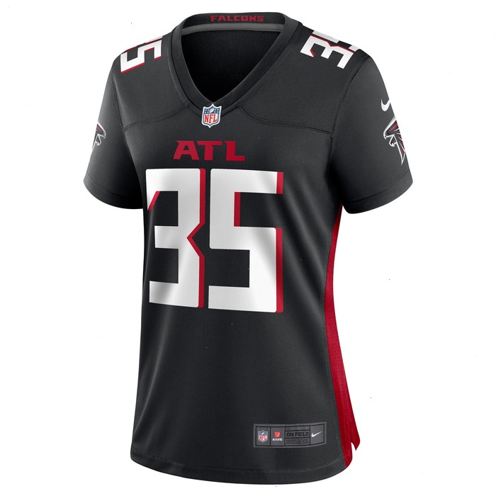 Natrone Brooks Atlanta Falcons Nike Women's Team Game Jersey - Black