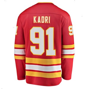 Nazem Kadri Calgary Flames Fanatics Branded Home Breakaway Player Jersey - Red