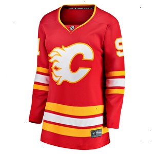 Nazem Kadri Calgary Flames Fanatics Branded Women's Home Breakaway Player Jersey - Red