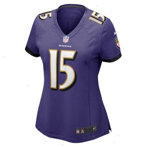 Nelson Agholor Baltimore Ravens Nike Women's Game Jersey - Purple