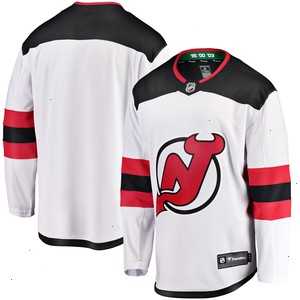 New Jersey Devils Fanatics Branded Breakaway Away Jersey - White