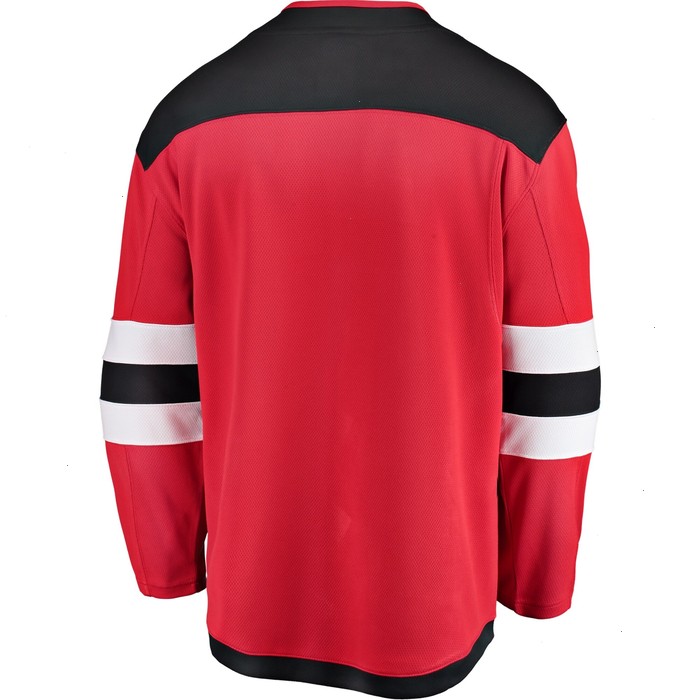 New Jersey Devils Fanatics Branded Breakaway Home Jersey - Red