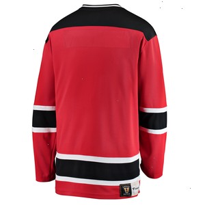 New Jersey Devils Fanatics Branded Premier Breakaway Heritage Blank Jersey - Red