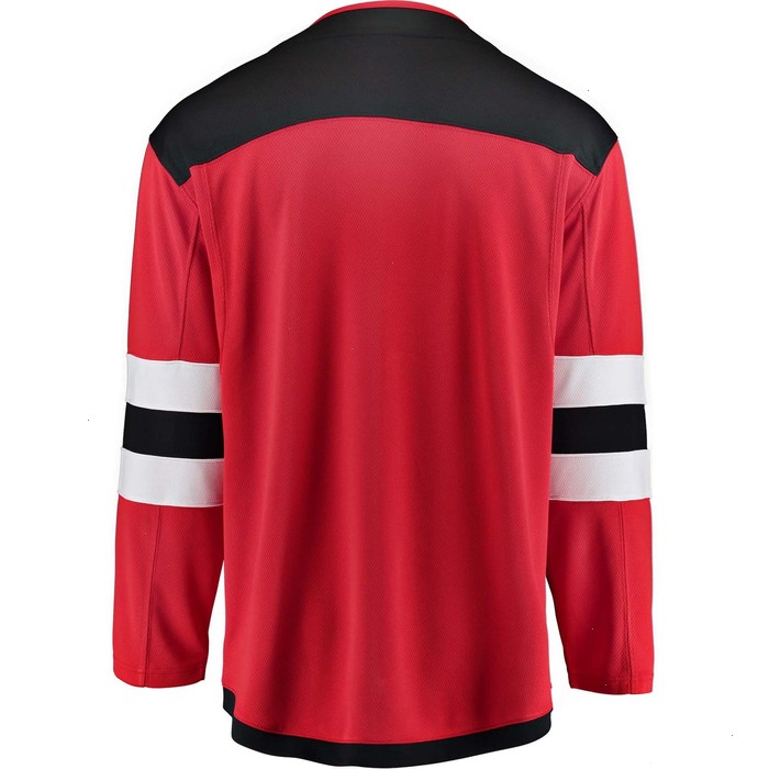 New Jersey Devils Fanatics Branded Youth Breakaway Home Jersey - Red