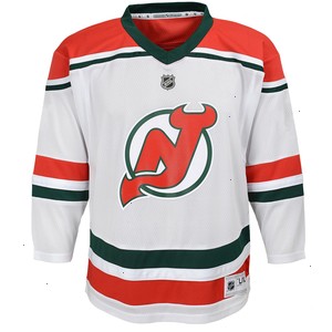 New Jersey Devils Youth 2022/23 Heritage Replica Jersey - White