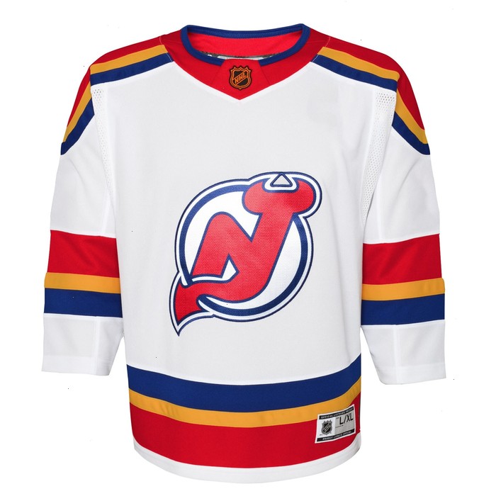 New Jersey Devils Youth Special Edition 2.0 Premier Blank Jersey - White