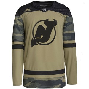 New Jersey Devils adidas Military Appreciation Team Authentic Custom Practice Jersey - Camo V1