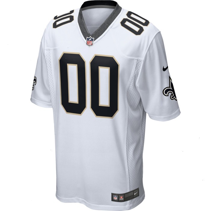 New Orleans Saints Nike 2018 Custom Game Jersey - White