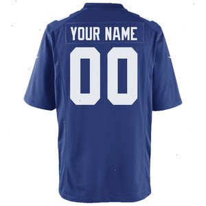 New York Giants Nike Youth Custom Game Jersey - Royal