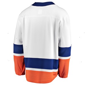 New York Islanders Fanatics Branded Breakaway Away Jersey - White