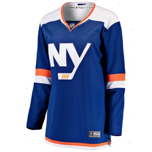 New York Islanders Fanatics Branded Women's Alternate Breakaway Blank Jersey - Blue