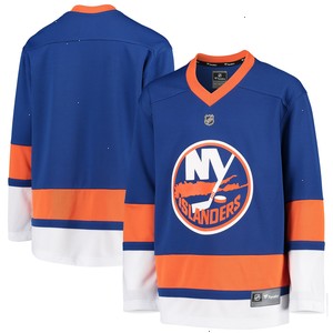 New York Islanders Fanatics Branded Youth Home Replica Blank Jersey - Blue