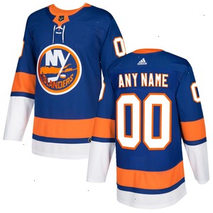 New York Islanders adidas Authentic Custom Jersey - Royal