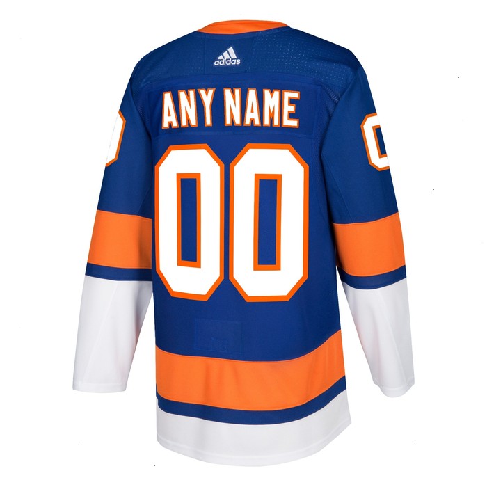 New York Islanders adidas Authentic Custom Jersey - Royal